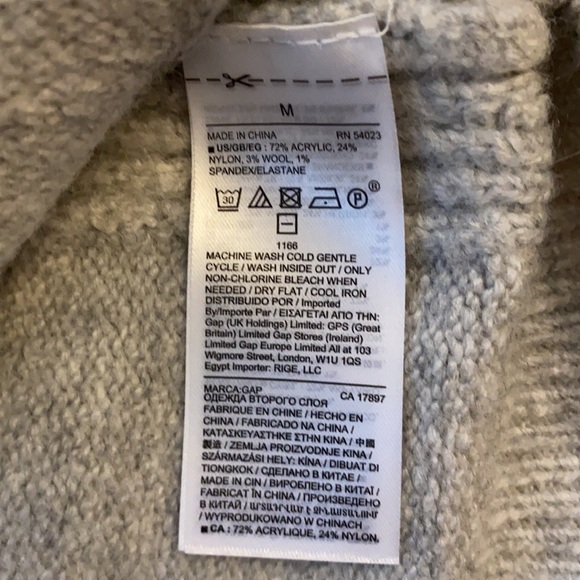 Gap Maternity Turtleneck Tunic Sweater - Picture 5 of 7